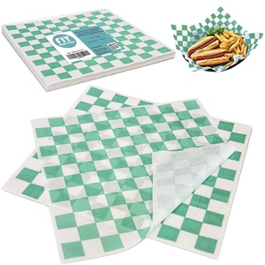 Papel de Alimentos de Pulpa de Madera Glassine Blanco Normal Sin Recubrimiento, Antigrasa, Reciclado, de Grado Alimenticio, para Hamburguesas y Sándwiches, Estilo Novedoso, en Oferta - Product Image 1