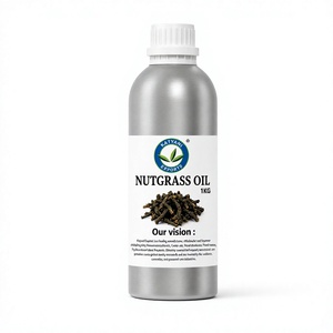 Huile Essentielle Pure de Nutgrass - Extrait Naturel d'Herbes Aromatiques - Pour Formulations Cosmétiques et Soins Personnels - Fabricant en Gros - Product Image 1