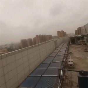 <b>Solar</b> Vacuum Tube Collector Hot Water System Roof Mounting Commercial Application 20p Air Source Heat <b>Pump</b> Integrated - Product Image 2