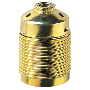 <b>E27</b> <b>Lamp</b> <b>Holder</b> M10x1 Cm Brass Socket Thread 4 Cm Length Lighting Fixture Accessory - Product Image 1