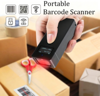 BX20 - Lector de Códigos de Barras 2D Portátil Mini, Inalámbrico, BT, Escáner de Códigos de Barras de Bolsillo para IOS y Android, Venta Directa de Fábrica