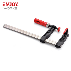 Jeu de pinces à barre en acier à <span class=keywords><strong>gorge</strong></span>, 100mm, avec poignée ergonomique et protecteur de Pad pour le bricolage, la menuiserie et le travail du bois - Product Image 1