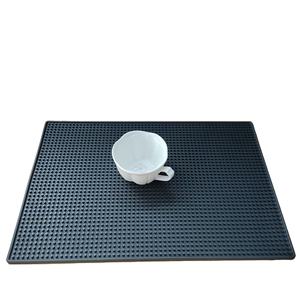 Personalized Silicone PVC Beer Mat Rubber Bar <b>Runner</b> Spill Pad Pub Rail Mat Drip Tray Non Slip Service Pad <b>Table</b> Mat <b>Placemat</b> - Product Image 4