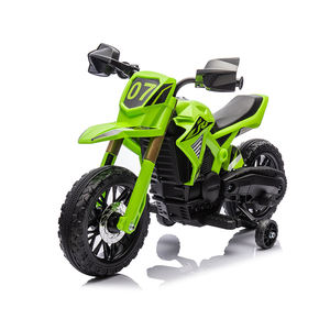 Moto pour enfants de 3 à 8 ans, moto tout-terrain à batterie 6V avec roues d'entraînement, <span class=keywords><strong>klaxon</strong></span>, son de démarrage, moto électrique - Product Image 3