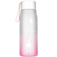 Botella de Agua Deportiva para Niños con Correa, Reutilizable, Antiderrames, para Estudiantes, para Beber Directamente, para Ciclismo, Correr, Acompañamiento Escolar
