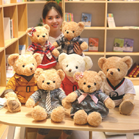LK Hot-sell Valentine Gift New Design Couple Dress Plush Toy Fancy Soft Toys Teddy Bear