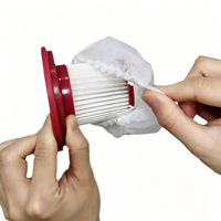 Manchon de protection universel jetable en non-tissé élastique pour filtre d'aspirateur à main, en gros, en stock