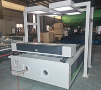 Mesin Pemotong Tekstil Otomatis Big Scan Field dengan Kamera CCD dan Laser CO2 untuk Pemotongan dan Pengukiran Kain - Harga