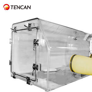 टेकन लैब उपकरण आपूर्तिकर्ता लैब दस्ताने बॉक्स मशीन अच्छी कीमत एक्रिलिक प्रयोगशाला शुष्क दस्ताने बॉक्स - Product Image 4