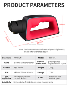 Cocina eléctrica <span class=keywords><strong>afilador</strong></span> de cuchillo de tijera automático <span class=keywords><strong>afilador</strong></span> de cuchillo nuevo herramientas de cocina - Product Image 5