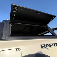 Nouveauté : Hardtop en alliage d'aluminium 4x4 pour pick-up, toit de camping pour camion, durable et résistant aux intempéries, avec serrure pour GMC Sierra