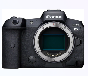 Appareil photo hybride plein format Canon EOS R5 (boîtier uniquement), vidéo 8K, capteur CMOS 45 mégapixels - Product Image 1