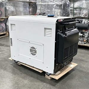 Générateur silencieux 10KW 10KVA, générateurs portables insonorisés 5KW monophasés/triphasés pour la maison, 20KW 30KW 50KW 60KW 80KW avec DJ374 Portable Di - Product Image 2