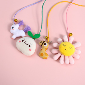 Funny <b>Cat</b> Teaser Sticks with Unicorns and Bears Plastic Pet <b>Plush</b> Bell and Tassel Ball Interactive Movement Toy for Pets - Product Image 4