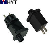 Adaptateur secteur de sécurité Intertek, transformateur AC/DC pour éclairage LED, 3V 300MA, 4.5V, 6V, 9V, 12V, 0.75A, 1AMP, prise PC