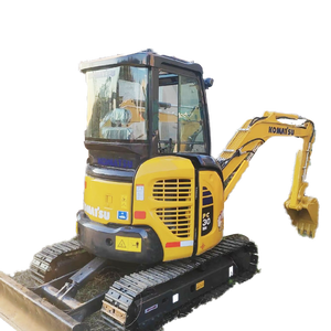 Excavatrices Komatsu PC30MR d'occasion fabriquées au Japon, mini-excavatrice de 3 tonnes |   Pompe hydraulique Shimadzu pour chenilles en caoutchouc - Product Image 1