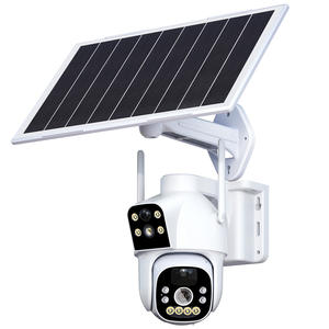 ENSTER Outdoor 2K 4MP geheugenkaart zonnepaneel energiezuinige wifi beveiligingsnetwerk PTZ zonne-energie camera met bewegingsdetectie - Product Image 1