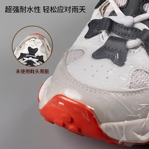 Waterproof Shoe Cover Film For Toe Protection Single Pack Disposable Rainproof Shoe <b>Protector</b> - Product Image 4