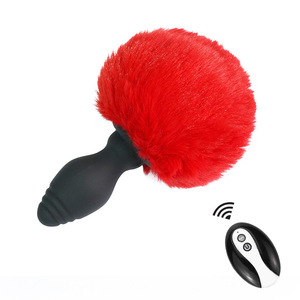 Telecomando senza fili Anal Plug Sex Toys volpe coda di sesso morbido Plug erotico ano giocattoli per adulti coda flirt SM Cosplay - Product Image 1