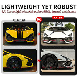 Alerón Delantero de Fibra de Carbono Estilo MSY para Lamborghini Revuelto - Product Image 2