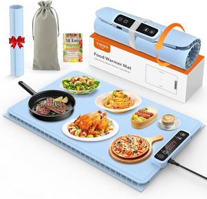 Hiệu suất đáng tin cậy xách tay Silicone sưởi ấm thực phẩm Pad Nhà cung cấp Trung Quốc có thể gập lại thực phẩm điện nóng lên Mat cho thực phẩm - Product Image 1