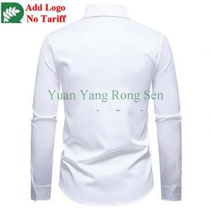 奢华长袖闪亮亮片男士衬衫 男士定制派对舞会印花正装衬衫 - Product Image 1