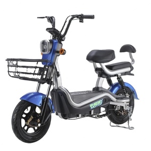 Bicicleta Eléctrica Económica Nueva de 350w 500w 48v con Pedales, Motocicleta Eléctrica, Scooter Eléctrico - Product Image 2