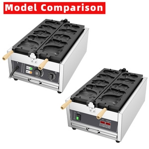 เครื่องทำวาฟเฟิลลายการ์ตูนและอ<span class=keywords><strong>น</strong></span>ิเมะหลากหลายรูปแบบ และเครื่องทำขนมเมล็ดงา<span class=keywords><strong>พ</strong></span>ร้อมแผ่นเคลือบกั<span class=keywords><strong>น</strong></span>ติด รุ่นเชิง<span class=keywords><strong>พ</strong></span>าณิชย์ - Product Image 5