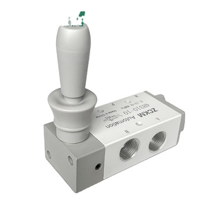 4h310-08 5/2 AirTAC tay hoạt động điều khiển hướng van khí nén tay kéo đòn bẩy Van điều khiển - Product Image 1