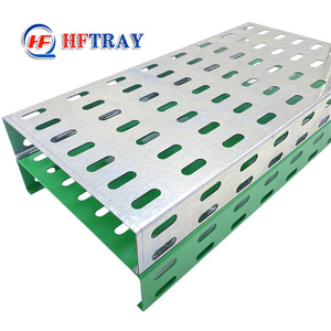 Bandeja de Cables Ventilada Perforada de Acero Inoxidable con Recubrimiento en Polvo para Construcción Industrial y Exteriores, 50*50, Resistente a la Corrosión, Precio de Fábrica - Product Image 3