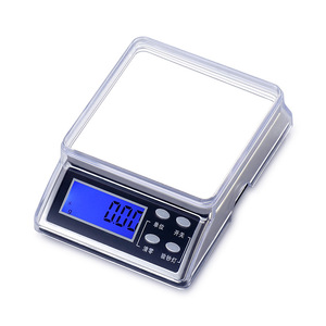 Jewelry Scale 500g 0.01g Accuracy Digital Mini Electronic Scale For Precise Weighing Rectangle Shape Battery Powered - Product Image 1