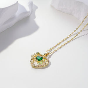 สร้อยคอคู่รักสไตล์พังก์น่ารักทันสมัย จี้รูป<span class=keywords><strong>คน</strong></span>กอดกัน ของขวัญวันแม่ ของขวัญวันเกิดสำหรับคุณแม่ - Product Image 3