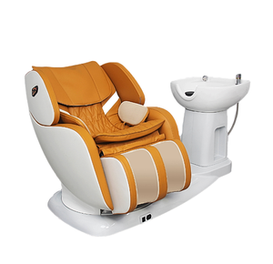 Sillón de Lavado de Cabello Eléctrico de Lujo - Estación de Lavado con Masaje, Base Giratoria y Control Remoto - Product Image 1