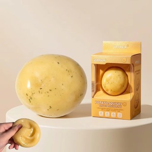 Potato Squishy Stress Relief <b>Squeeze</b> <b>Ball</b> Soft Elastic Decompression Toy Wholesale - Product Image 1
