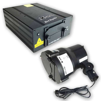 Dispositif répulsif d'oiseaux laser intérieur 2025, étanche, inoffensif, avec contrôle RF, lumière d'avertissement pour ferme, entrepôt, éclairage