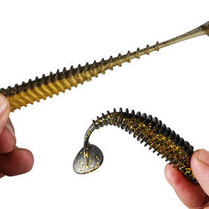 Set di <span class=keywords><strong>Esche</strong></span> Morbide da <span class=keywords><strong>Pesca</strong></span> da 6.5cm 8cm 11cm 8 Colori, Verme Morbido Oscillante con Coda a Paletta Swimbait Esca Artificiale per <span class=keywords><strong>Pesca</strong></span> <span class=keywords><strong>in</strong></span> <span class=keywords><strong>Mare</strong></span> - Product Image 3