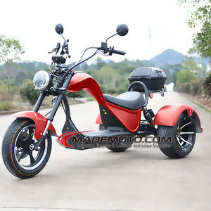 Triciclo de <span class=keywords><strong>Tres</strong></span> <span class=keywords><strong>Ruedas</strong></span> con Neumáticos Grandes, Triciclo para Adultos, <span class=keywords><strong>Citycoco</strong></span>, Scooter Eléctrico de 3 <span class=keywords><strong>Ruedas</strong></span>, 3000w, Certificado EEC - Product Image 1