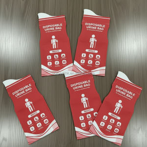 900ML Road Trip Disposable Urine <b>Bags</b> Zipper PE Pouch Adjustable Seal Outdoor Emergency USA Duty Paid Quick <b>Delivery</b> - Product Image 1