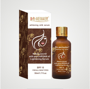 Lait Essentiel au Collagène Best-seller, Flacon Marron Compact, Huile d'Argan Marocaine, Produit Éclaircissant pour la Peau - Product Image 1