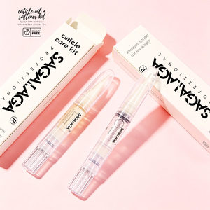 SAGALAGA – Kit de soin des cuticules en stylo 1 ml – Huile hydratante parfum vanille – Traitement liquide adoucissant et démaquillant doux - Product Image 5