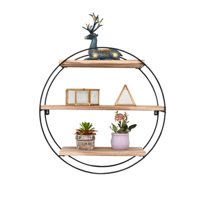 Ordic ounounted loating all helves iiving ooom urniture Sood and etal irircular todas las estaciones - Product Image 1