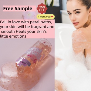 <span class=keywords><strong>Gel</strong></span> de Ducha Corporal con Pétalos para Baño, Pasión - <span class=keywords><strong>Gel</strong></span> de Ducha Nutritivo Antienvejecimiento con Pétalos Naturales, Experiencia de Baño <span class=keywords><strong>Espumoso</strong></span> y Lujoso - Product Image 4