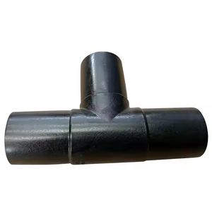 Conexión en T igual de HDPE de 110mm para buje de cabeza modelo de suministro de agua - Product Image 1