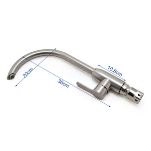 MCBKRPDIO Robinet pour évier <span class=keywords><strong>de</strong></span> cuisine mélangeur <span class=keywords><strong>de</strong></span> Cuisine robinet d'eau en acier Inoxydable Poli kitchen aid Haute arc <span class=keywords><strong>col</strong></span> <span class=keywords><strong>de</strong></span> <span class=keywords><strong>cygne</strong></span> <span class=keywords><strong>bec</strong></span> - Product Image 4