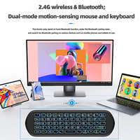 Control Remoto Universal X6 2.4G Bluetooth Inalámbrico G10S Air Mouse Recargable para Android TV Box, PC, Proyector, Control Remoto MX3