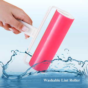 Waschbarer Fusselroller Wiederverwendbarer Klebriger Mopp Fusselroller zum Entfernen von Hunde- und Katzenhaaren Extra Klebriger Tragbarer Fusselroller - Product Image 1