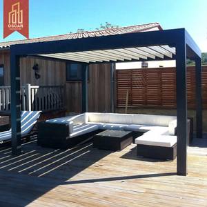Pergola en aluminium pour extérieur, 4x4, 5x4, 6x4 ou taille personnalisée - Product Image 2
