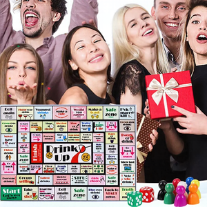 Gioco da Tavolo Tipsy Land - Divertente Gioco Alcolico <span class=keywords><strong>per</strong></span> Natale, <span class=keywords><strong>Capodanno</strong></span>, Matrimoni, Feste <span class=keywords><strong>per</strong></span> Singoli, Antiscivolo in Gomma - Product Image 5