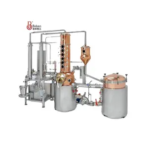 2000l Still House Home Brewing Equipment Whiskey Distilling Equipment Kit Beverage Processing Line For Wine Alcohol