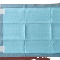 Alèses d'incontinence jetables OEM 60x90cm, très absorbantes, imperméables, pour soins infirmiers, 2 couches de pâte de cellulose